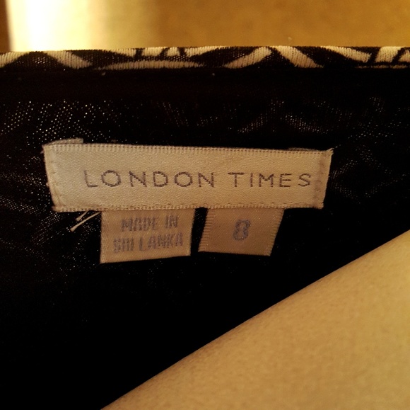 London Times casual work attire dress blac… - Picture 7 of 8